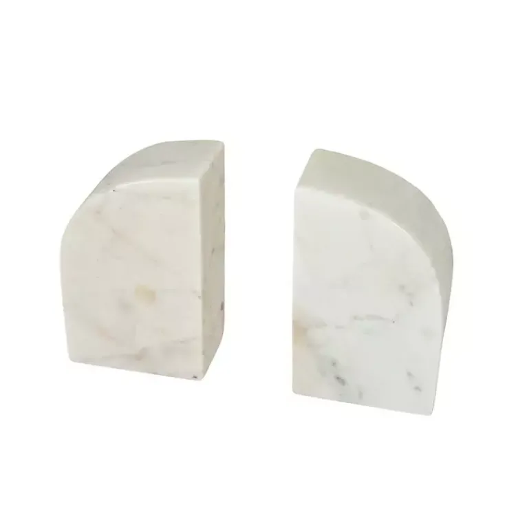 Outlet Marble Arch Bookends, Set of 2 Decorative Accents