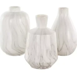 New Marble Ceramic Vases, Set of 3 Vases
