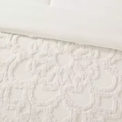 Kirklands Home Comforters|Medallion Full/Queen 3-pc. Comforter Set White