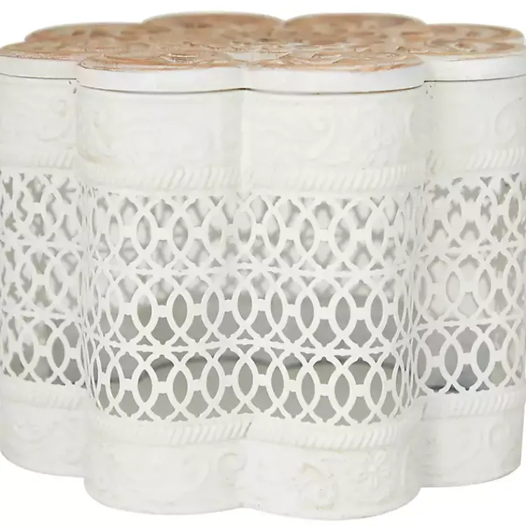 Sale Metal Floral Carved Boxes, Set of 3 Baskets & Boxes