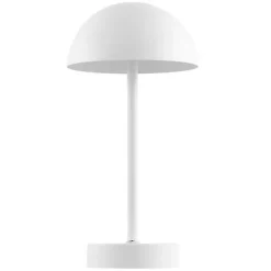Kirklands Home Table Lamps|Metal Rechargeable Table Lamp White
