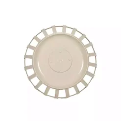 Kirklands Home Kitchen Storage|Metal 2-Tier Kitchen Basket White