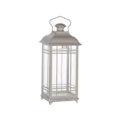 Discount Metal Windowpane Lanterns, Set of 3 Lanterns