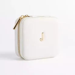Clearance Monogram J Travel Jewelry Box Monogram Seasonal Decor