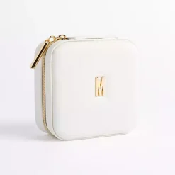 New Monogram M Travel Jewelry Box Monogram Seasonal Decor