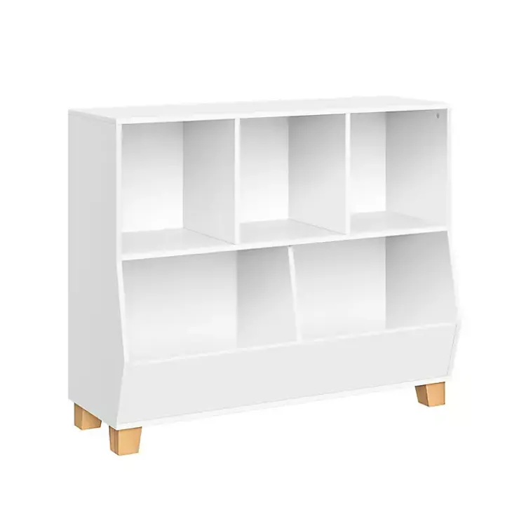 Kirklands Home Bookshelves|Multi Cubby Organizer Bookshelf White