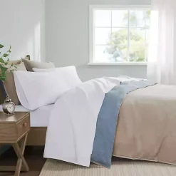 Kirklands Home Bed Sheets|Pima Cotton Sateen 4-pc. King Sheet Set White