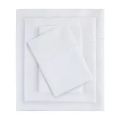 Kirklands Home Bed Sheets|Pima Cotton Sateen 4-pc. King Sheet Set White