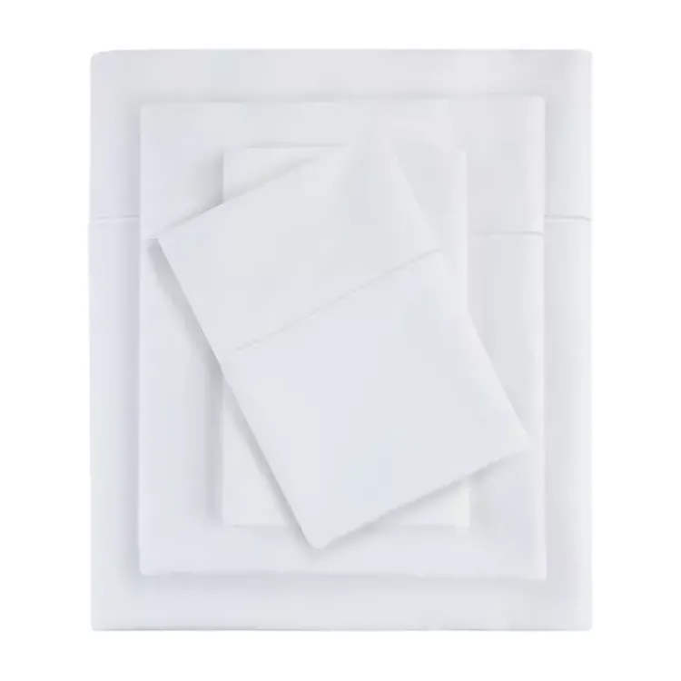 Kirklands Home Bed Sheets|Pima Cotton Sateen 4-pc. King Sheet Set White