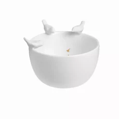 Discount White Porcelain Bird Decorative Bowl Decorative Bowls & Jars