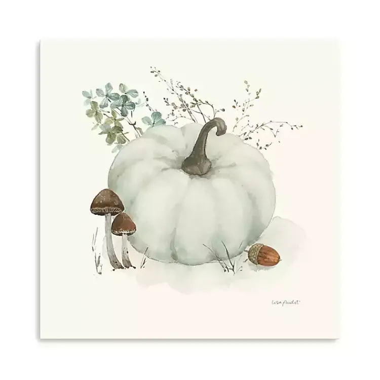 Best Pumpkin Canvas Art Print, 30x30 in. Fall