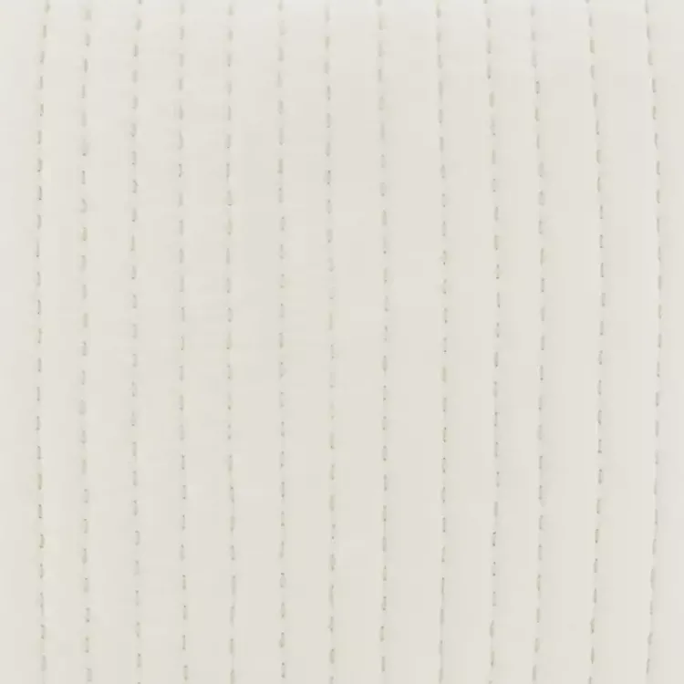 Kirklands Home Bedding Essentials|Quilted Euro Pillow Sham White