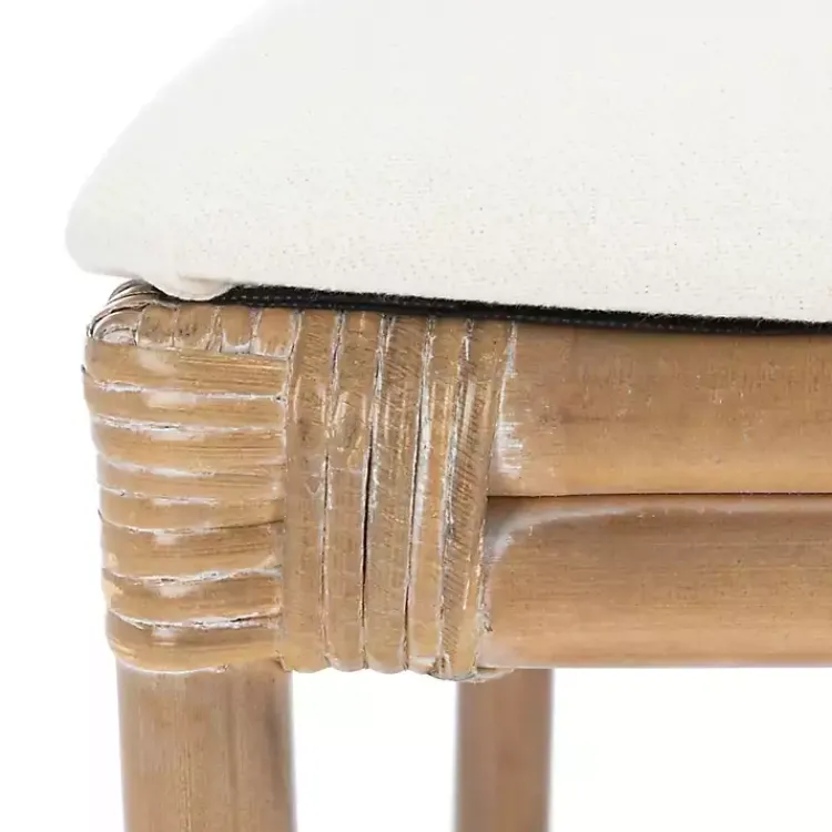 Kirklands Home Dining Chairs|Rattan Chiara Dining Chairs, Set of 2 White