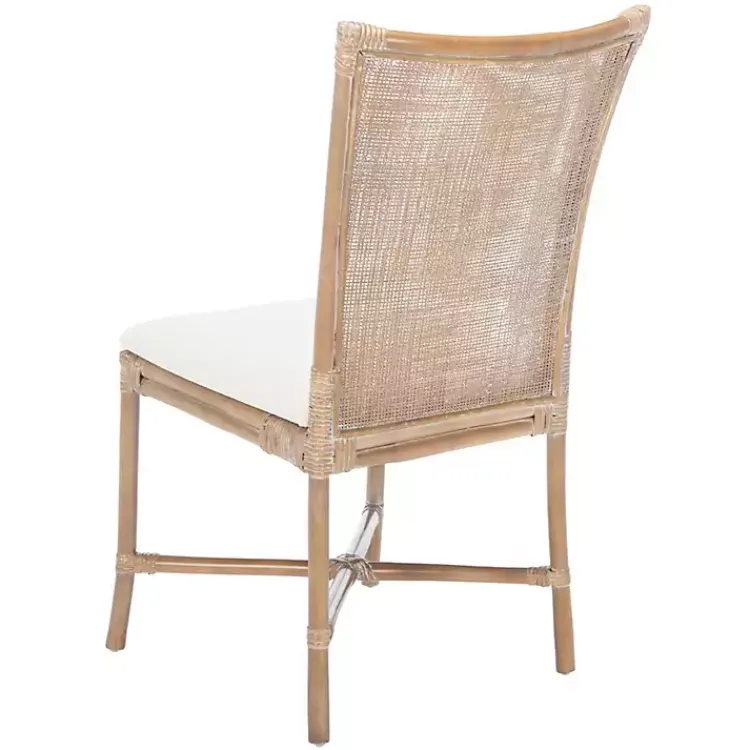 Kirklands Home Dining Chairs|Rattan Chiara Dining Chairs, Set of 2 White