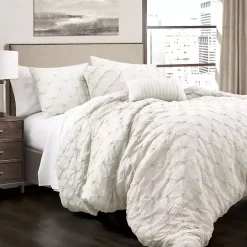 Kirklands Home Comforters|Ravello 5-pc. Full/Queen Comforter Set White