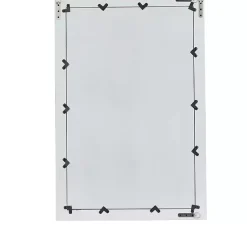 Kirklands Home Framed Mirrors|White Rectangular Wood Wall Mirror