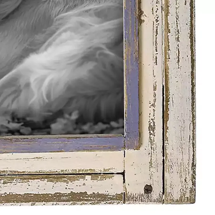 Clearance White Rustic Wooden Photo Frame, 8x10 Picture Frames