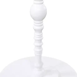 Kirklands Home Accent & End Tables|Santel Spindle Accent Table White