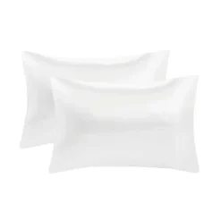 Kirklands Home Bed Sheets|Satin King 2-pc. Pillow Case Set White