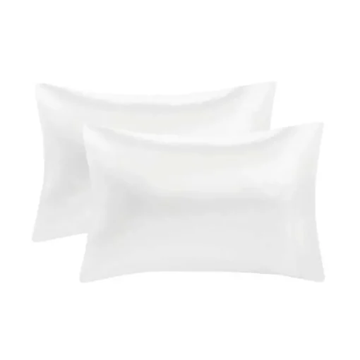 Kirklands Home Bed Sheets|Satin King 2-pc. Pillow Case Set White