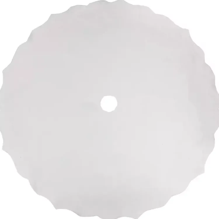 Hot Scalloped Christmas Tree Skirt, 48 in. Christmas Tree Skirts & Collars