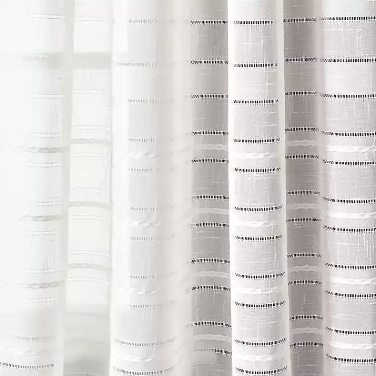 Kirklands Home Curtains & Drapes|Sheer Grommet Curtain Panel Set, 84 in. White