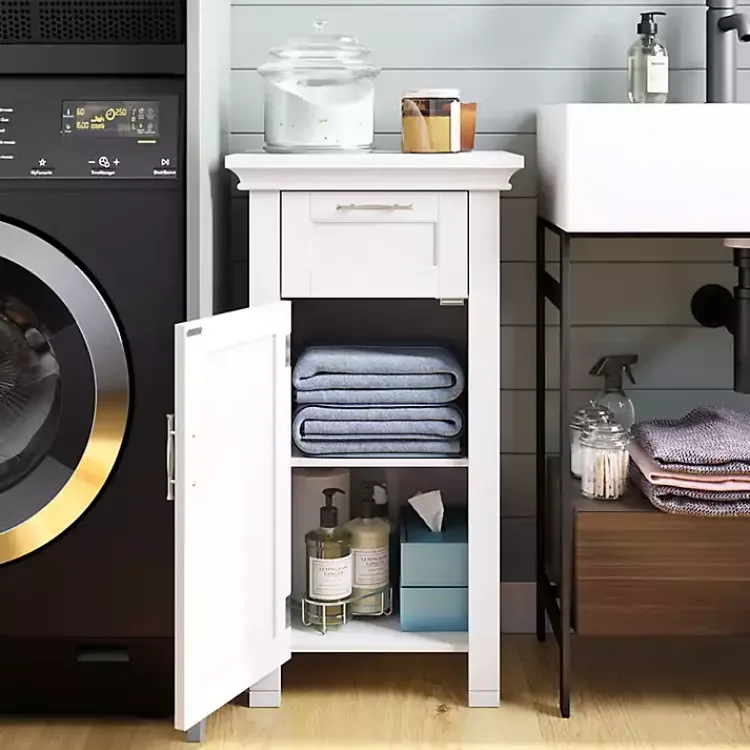 Kirklands Home Cabinets & Sideboards|Single Drawer Cabinet White