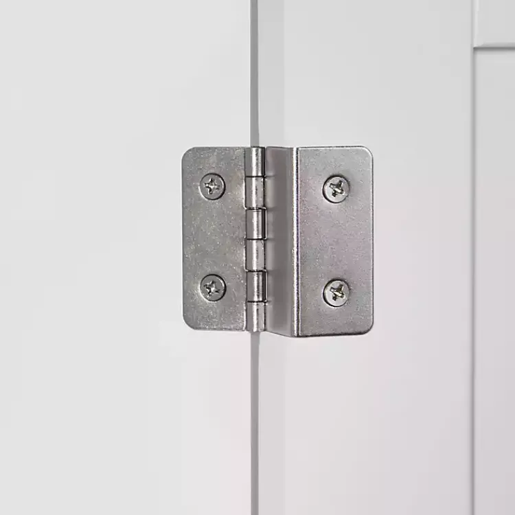 Kirklands Home Bathroom Furniture|Slim Single Door Cabinet with Drawer White