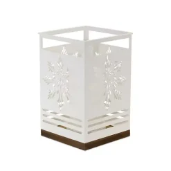 New Snowflake Cutout Candle Holders, Set of 2 Christmas Decorations