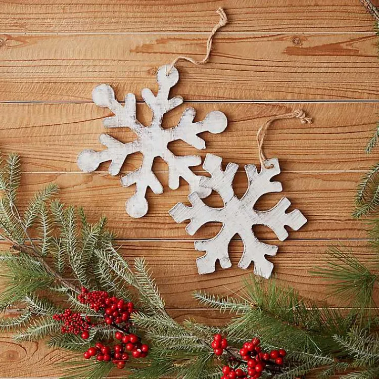 New Snowflake 12-pc. Christmas Ornament Set Christmas Ornaments