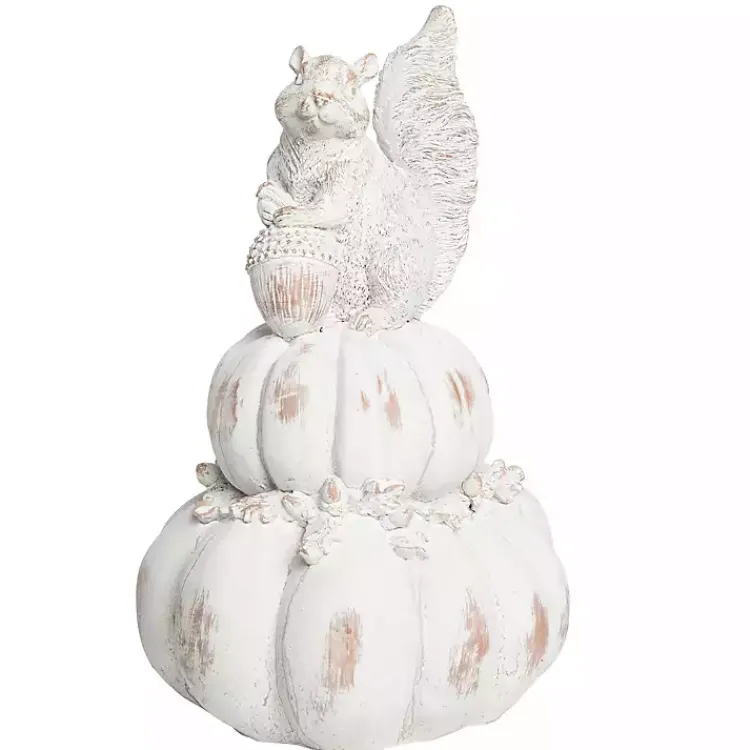 Best Squirrel and Pumpkin Statue Fall