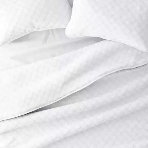 Kirklands Home Quilts|Stitched Diamond 3-pc. King Quilt Set White