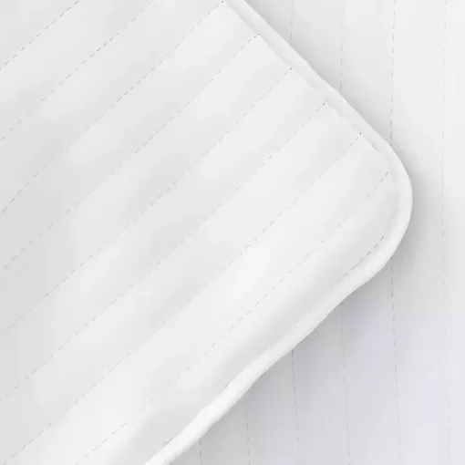 Kirklands Home Quilts|Stitched Stripes 2-pc. Twin Quilt Set White