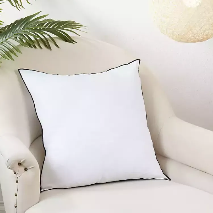 Clearance Stonewashed Stitched Edge Pillow Pillows