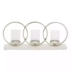 Hot White Terrazzo Candle Holder Runner Candle Holders
