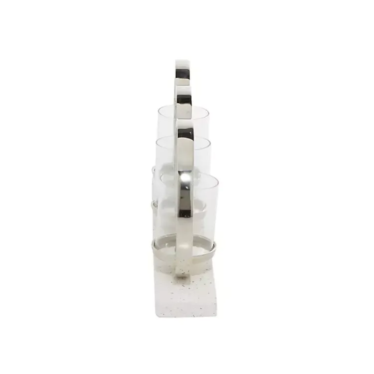 Hot White Terrazzo Candle Holder Runner Candle Holders