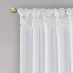 Kirklands Home Curtains & Drapes|Total Blackout Curtain Panel, 95 in. White