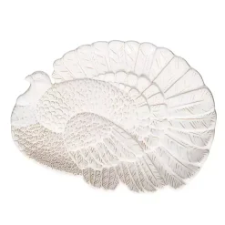 Clearance Turkey Harvest Serving Platter Fall