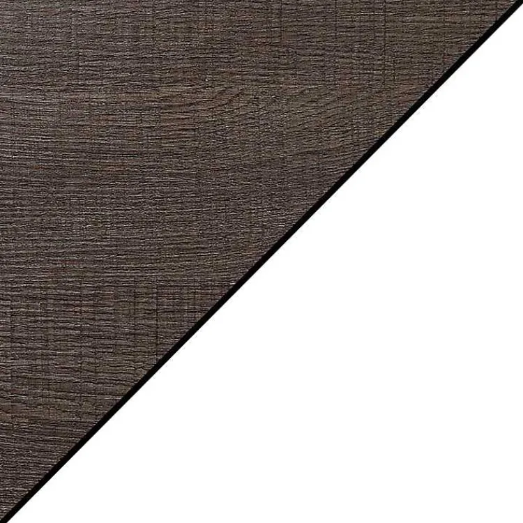 Kirklands Home Coffee Tables|White Two-Tone Geometric Sides Square Coffee Table