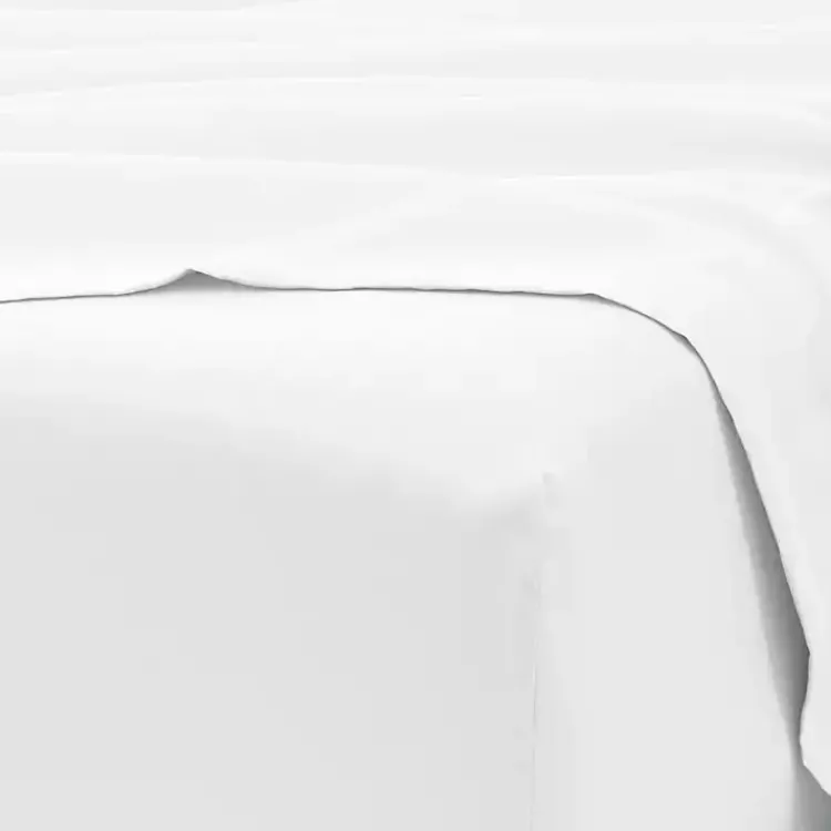 Kirklands Home Bed Sheets|Ultra Soft 4-pc. Twin XL Sheet Set White