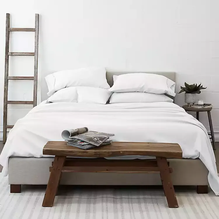 Kirklands Home Bed Sheets|Ultra Soft 4-pc. Twin XL Sheet Set White