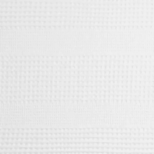 Kirklands Home Shower Curtains|Waffle Cotton Shower Curtain White