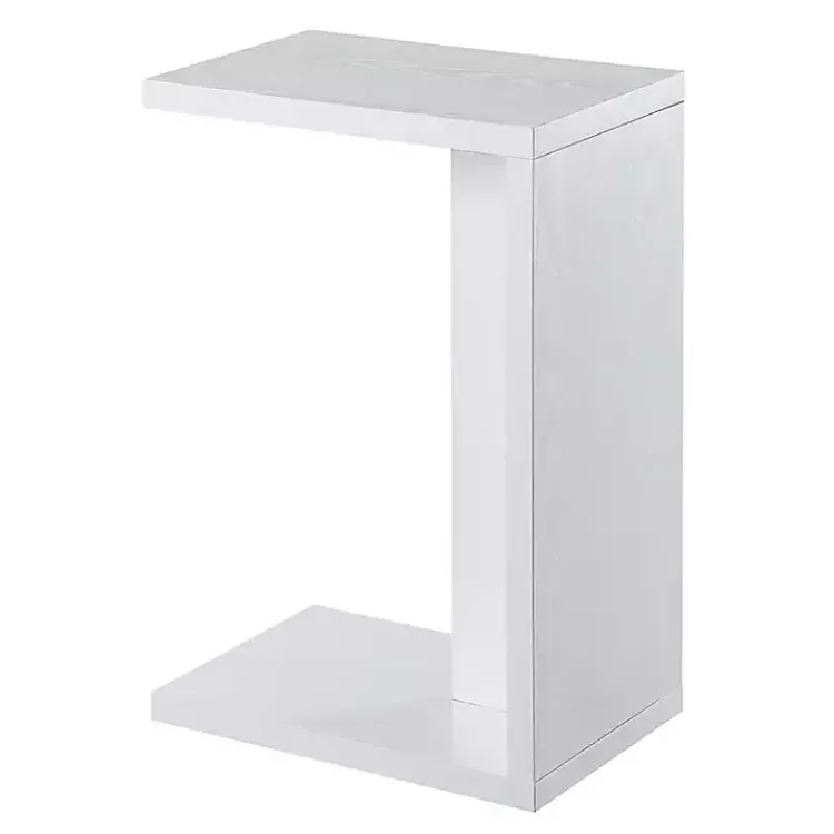Kirklands Home Accent & End Tables|Wakefield C-Table White