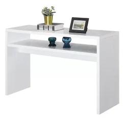 Kirklands Home Console Tables|Wakefield Tiered Console Table White