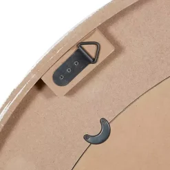 Kirklands Home Decorative Mirrors|White Wood Aislinn Wall Mirror