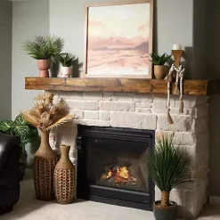 Online White Wood and Jute Beaded Garlands, Set of 2 Decorative Accents