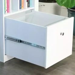 Kirklands Home Office Furniture|Wood Computer Desk White
