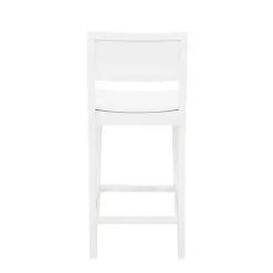 Kirklands Home Bar Stools & Counter Height Stools|Wood Devin Counter Stools, Set of 2 White