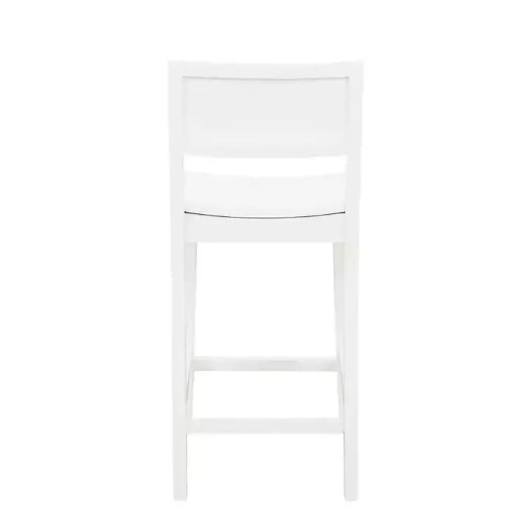 Kirklands Home Bar Stools & Counter Height Stools|Wood Devin Counter Stools, Set of 2 White