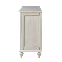 Kirklands Home Cabinets & Sideboards|Wood Glass Door Sideboard Cabinet White